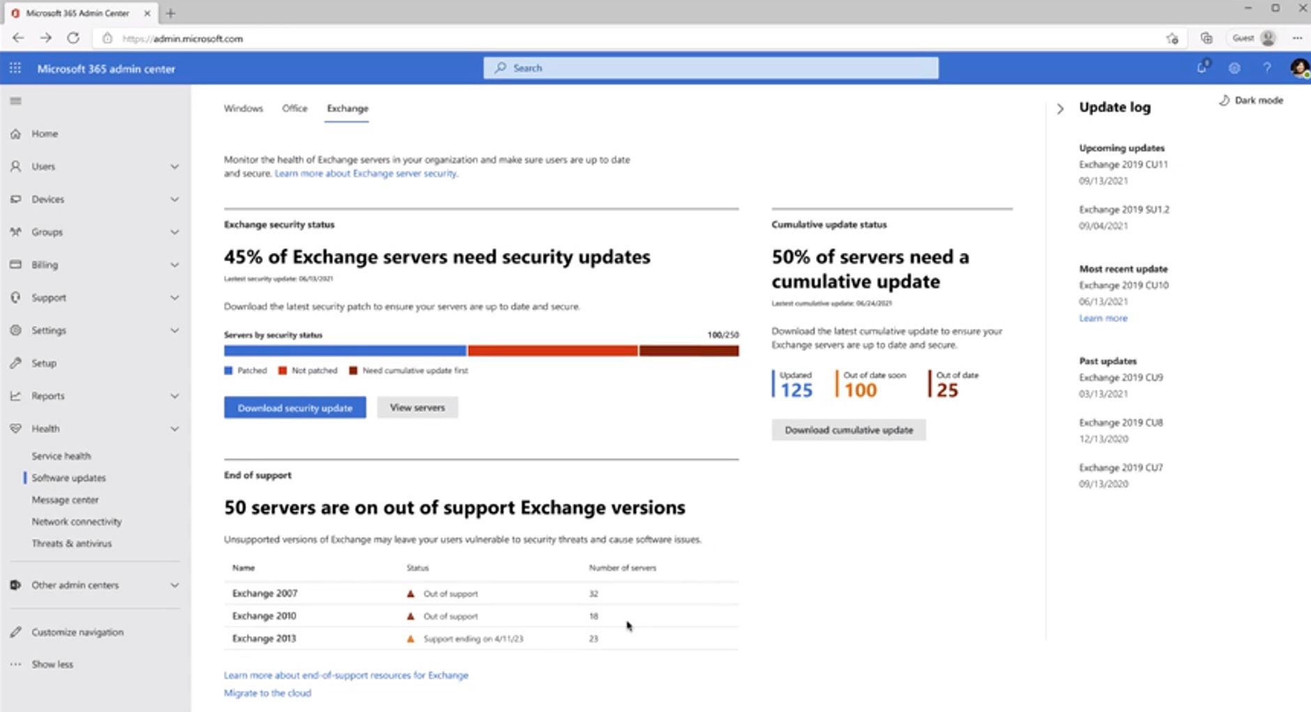 McAfee Security for Microsoft Exchange (MSME) 