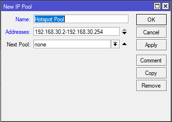 Different DHCP Pool for VLANs - MikroTik