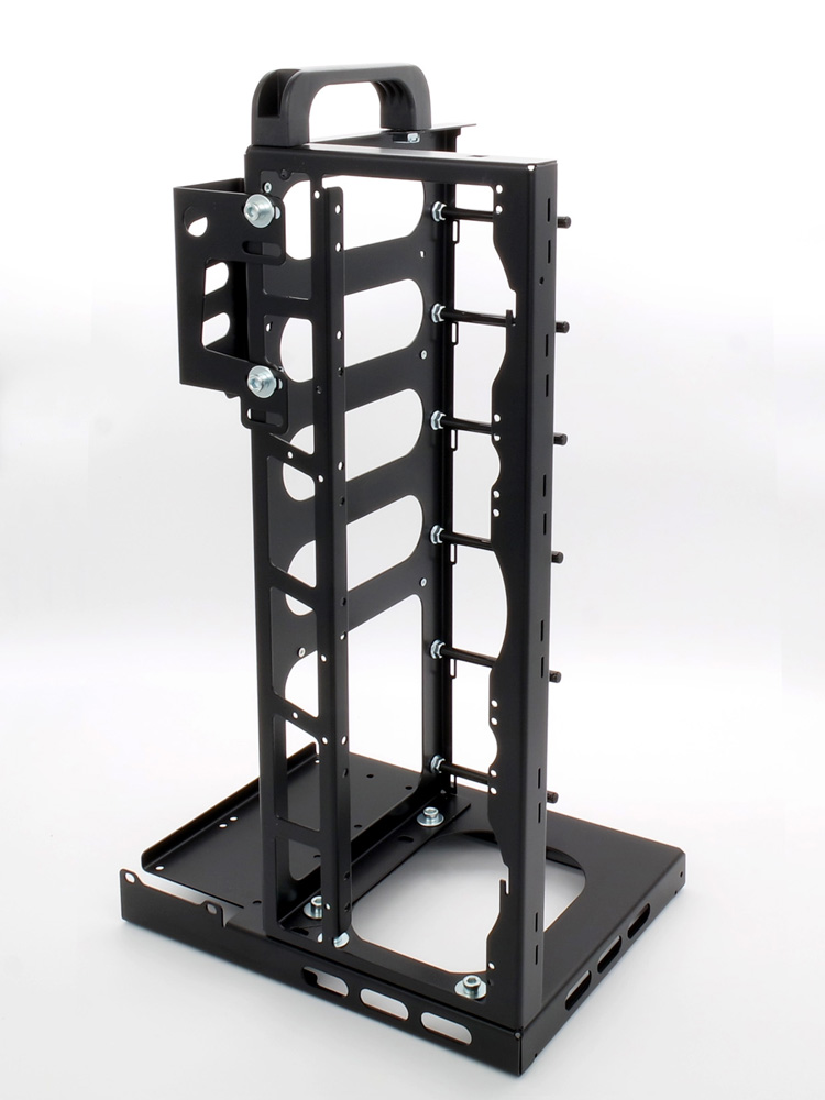 Pi+® (PiPlus®) 12 GPU Aluminum Stackable Mining Rig Frame