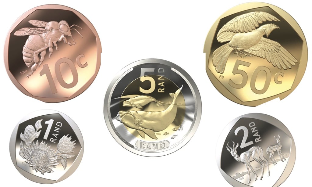 Here's the design of South Africa's new circulation coins