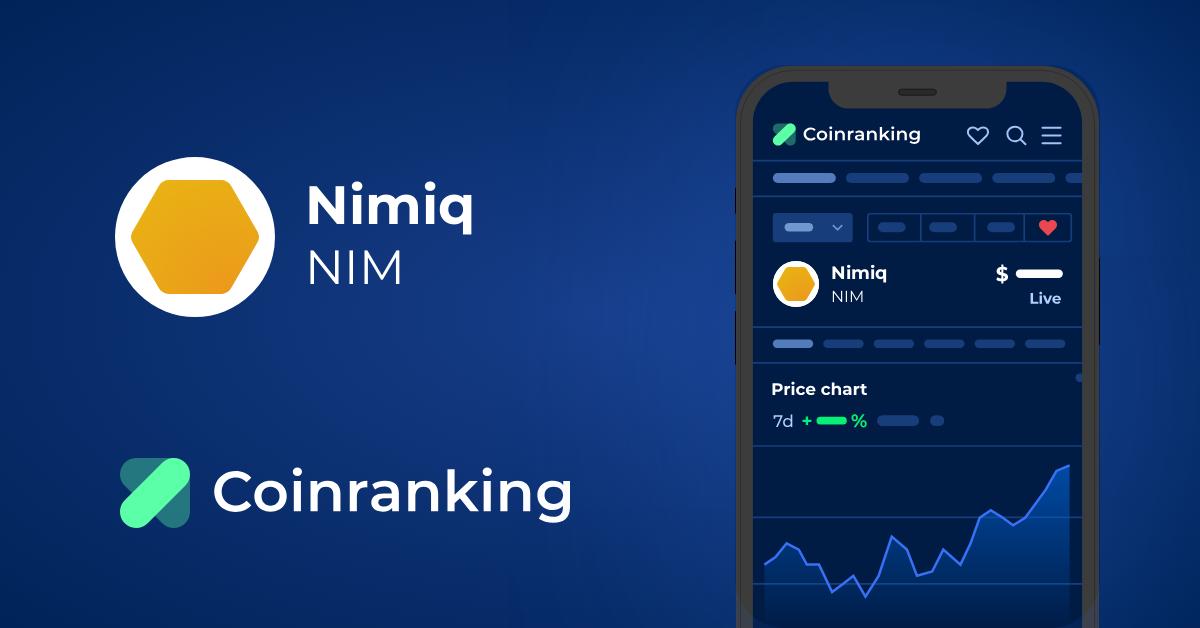 Nimiq (NIM) live coin price, charts, markets & liquidity