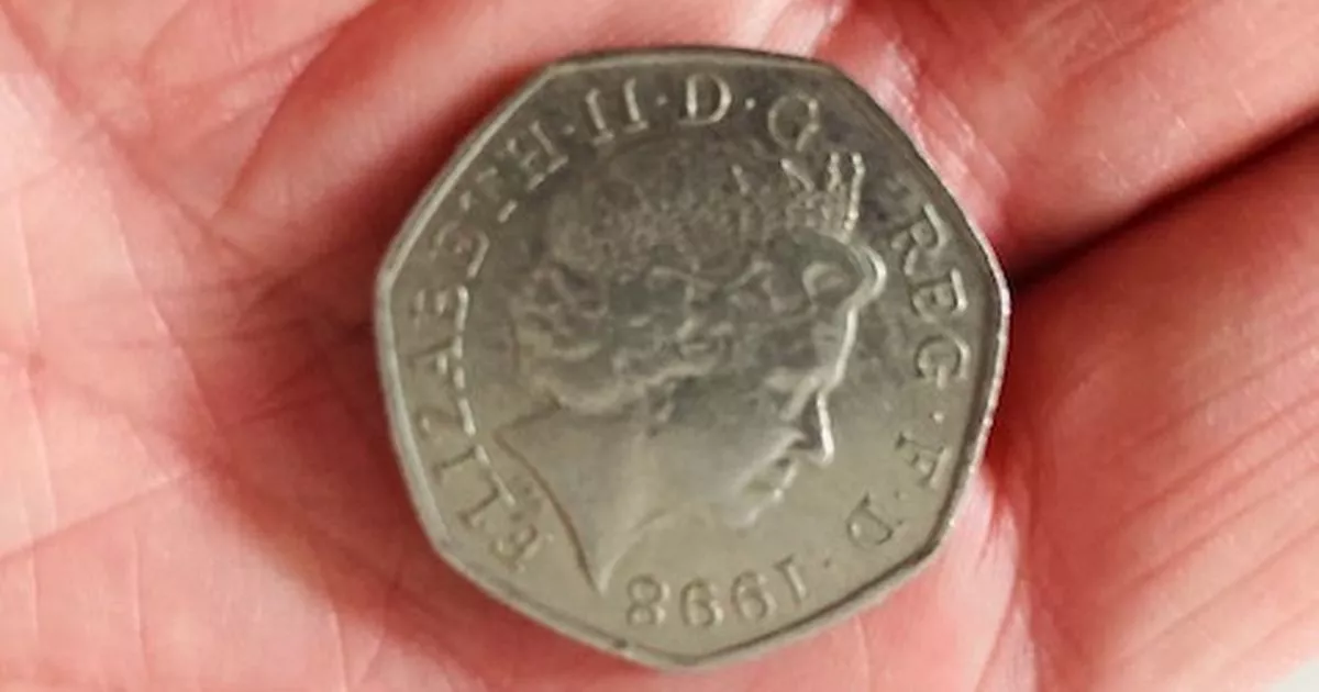 Rare 50p coin sells for £ on eBay with thousands more still out there - North Wales Live