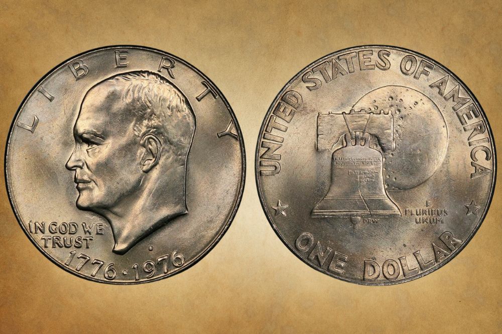 Eisenhower Bicentennial Dollar Coin at Amazon's Collectible Coins Store