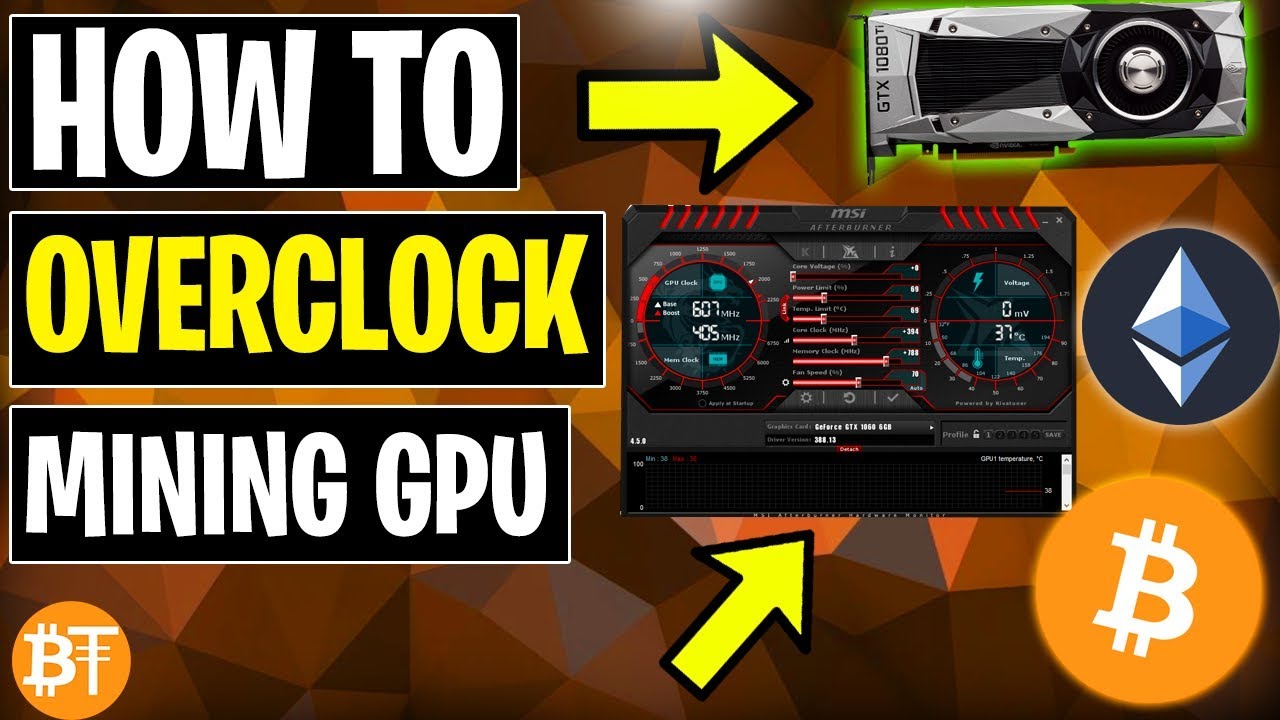 Recomended GPU hardware overclocking for mining | Cudo Miner