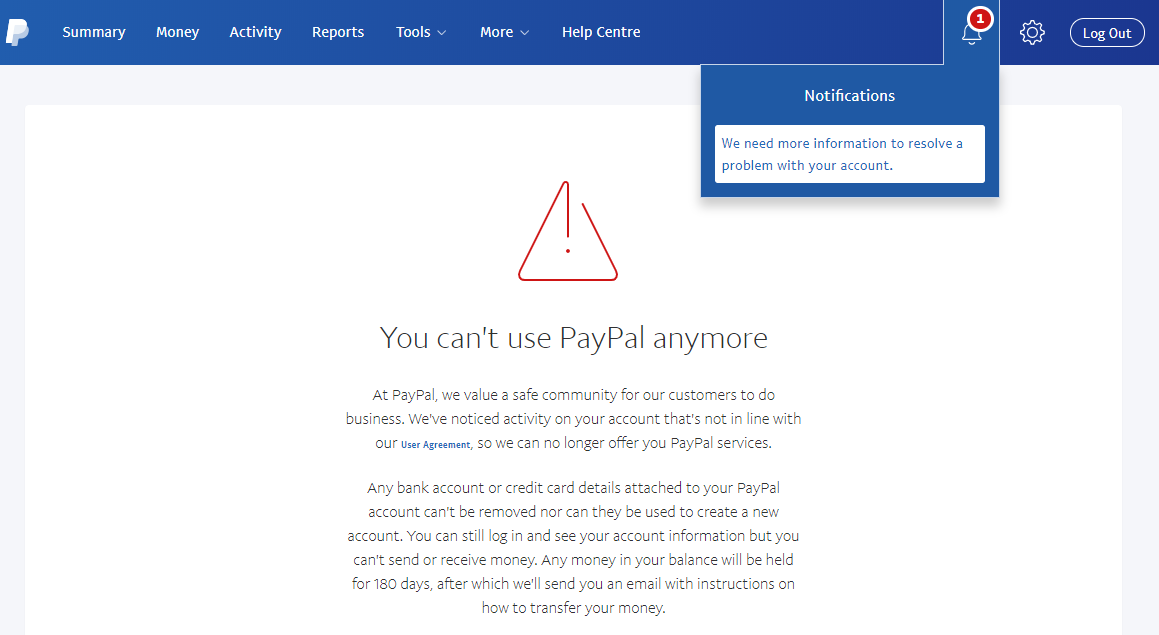 Help paypal account has been limited | Warrior Forum - The #1 Digital Marketing Forum & Marketplace