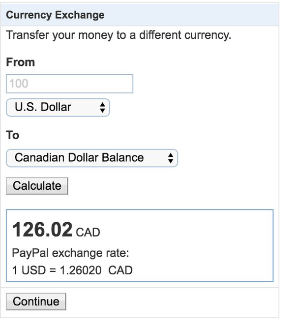 Solved: Paypal currency exchange rate different than offic - PayPal Community