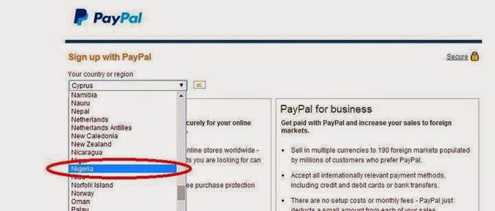 Log in to your PayPal account