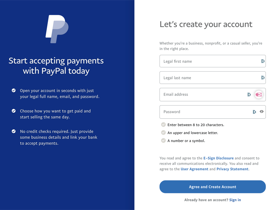 How to Sign Up for a Business Account - PayPal