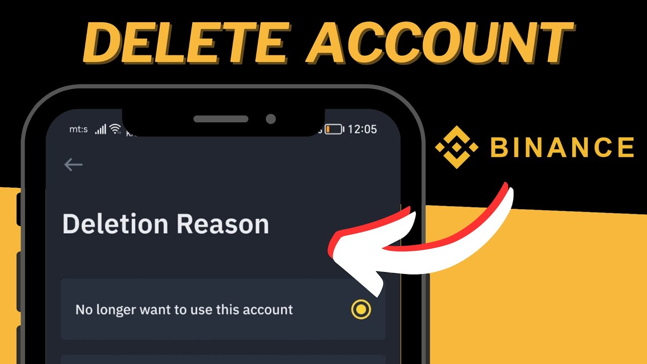 How to Delete Binance Account in 