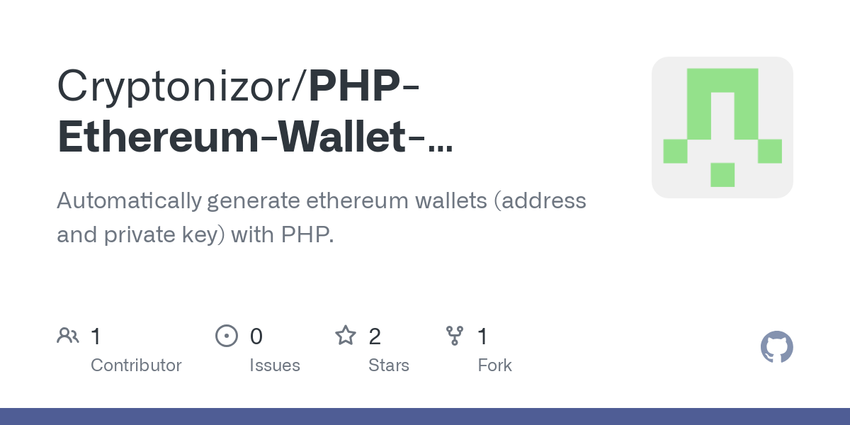 Ethereum PHP: Ethereum-PHP