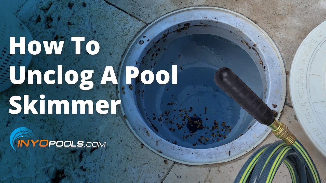 How to unclog your your pool lines