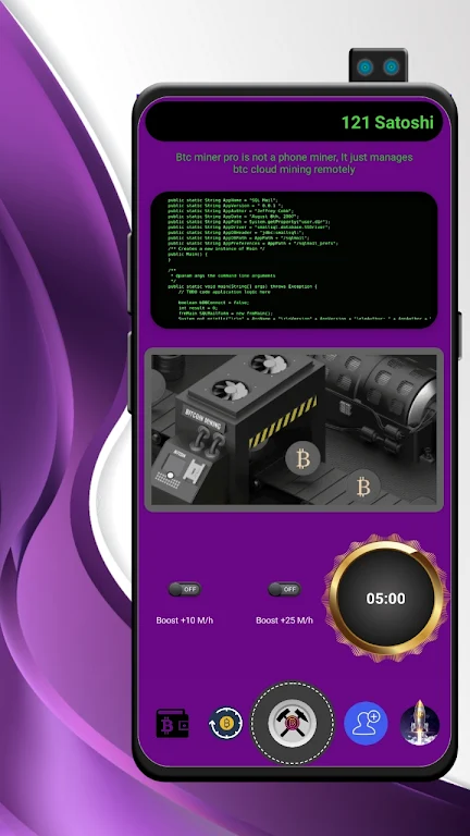 BITCOINSATOSHI MINER - EARN FREE BITCOIN v APK Download