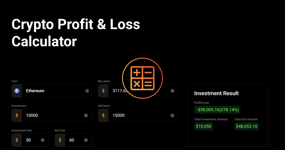 Bitcoin Profit Calculator | CoinCodex