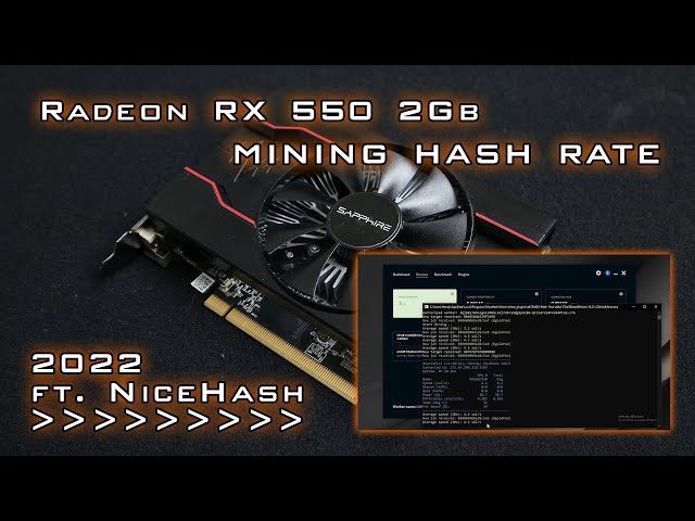 AMD Radeon RX Hashrate