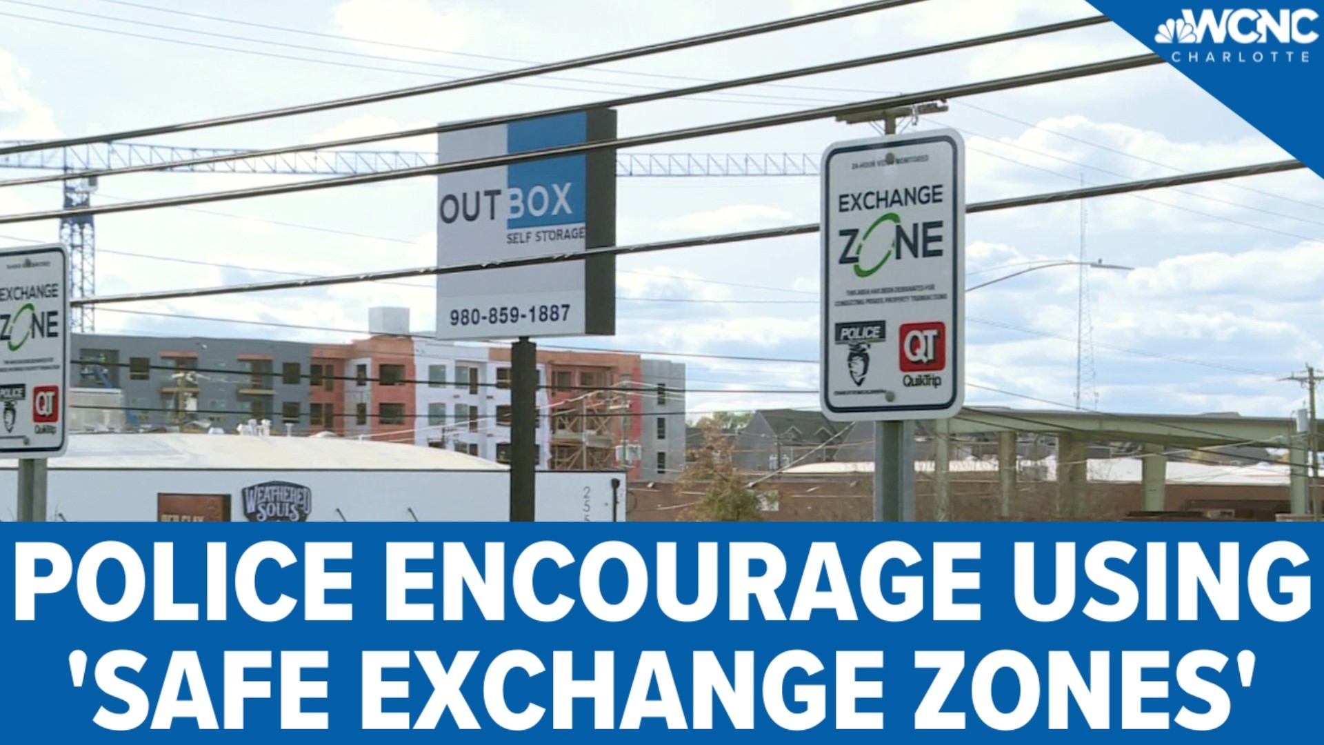 ‘Safe Exchange Zones’ available in Charlotte when meeting people for online purchases