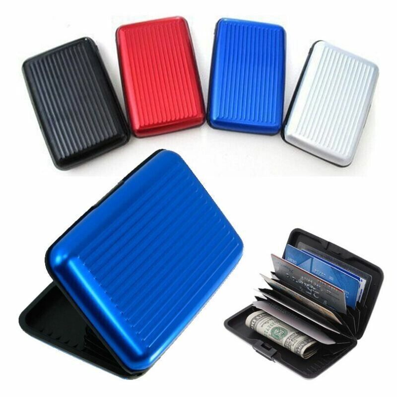 Men Women RFID Blocking Credit Card Holder Pocket Purse Case Security Wallet US - PoolPlay