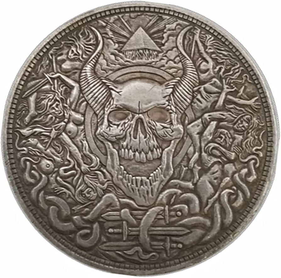 Baphomet Devil Satan Occult Satanic Witch Commemorative Coin U.S.A. SHIPPING - Helia Beer Co