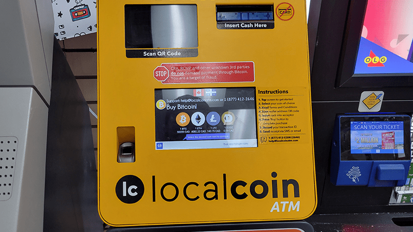 How To Sell Bitcoin at ATM in Canada | Localcoin