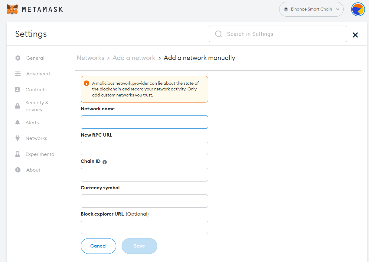 Set up MetaMask for Binance Smart Chain or BNB Chain [March ] - CoinCodeCap