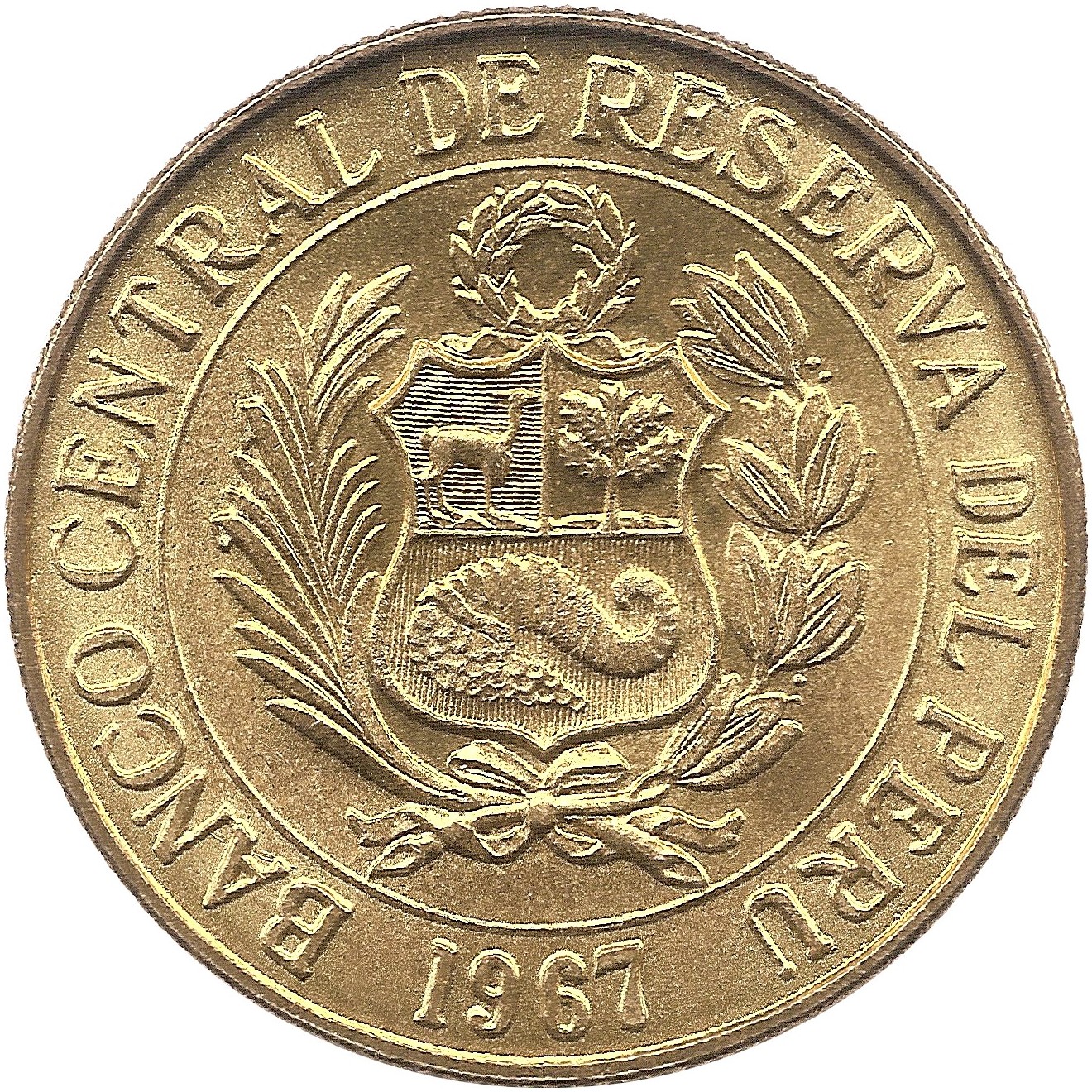 1 Sol de Oro Peru , KM# | CoinBrothers Catalog