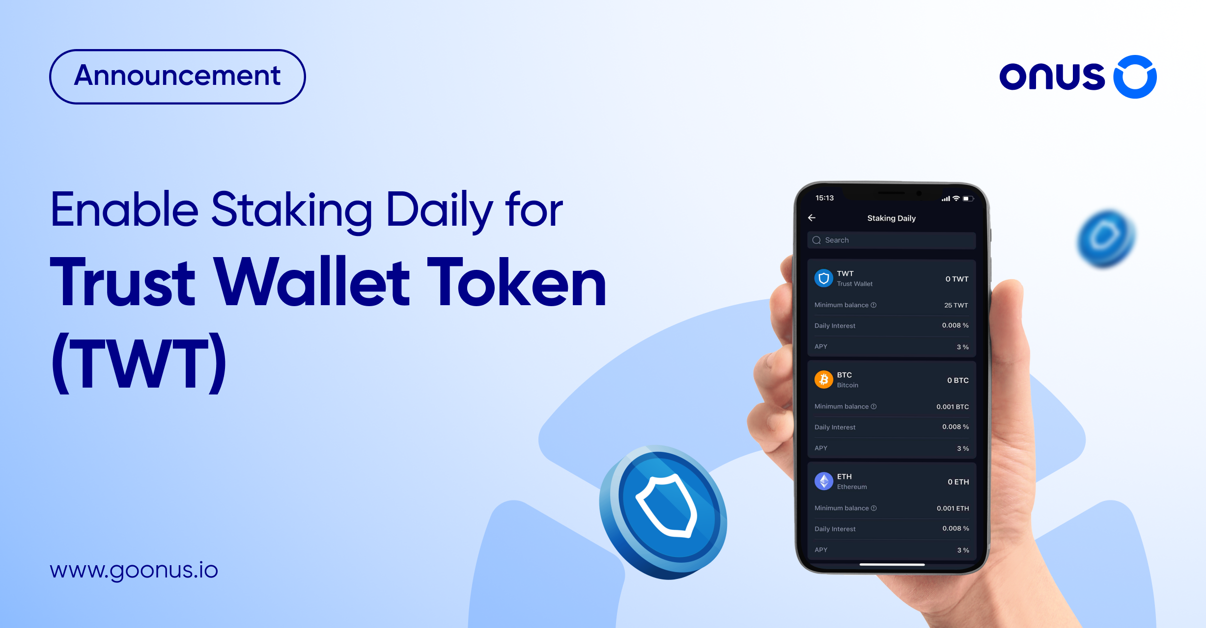 Trust Wallet Token Staking - Coinando