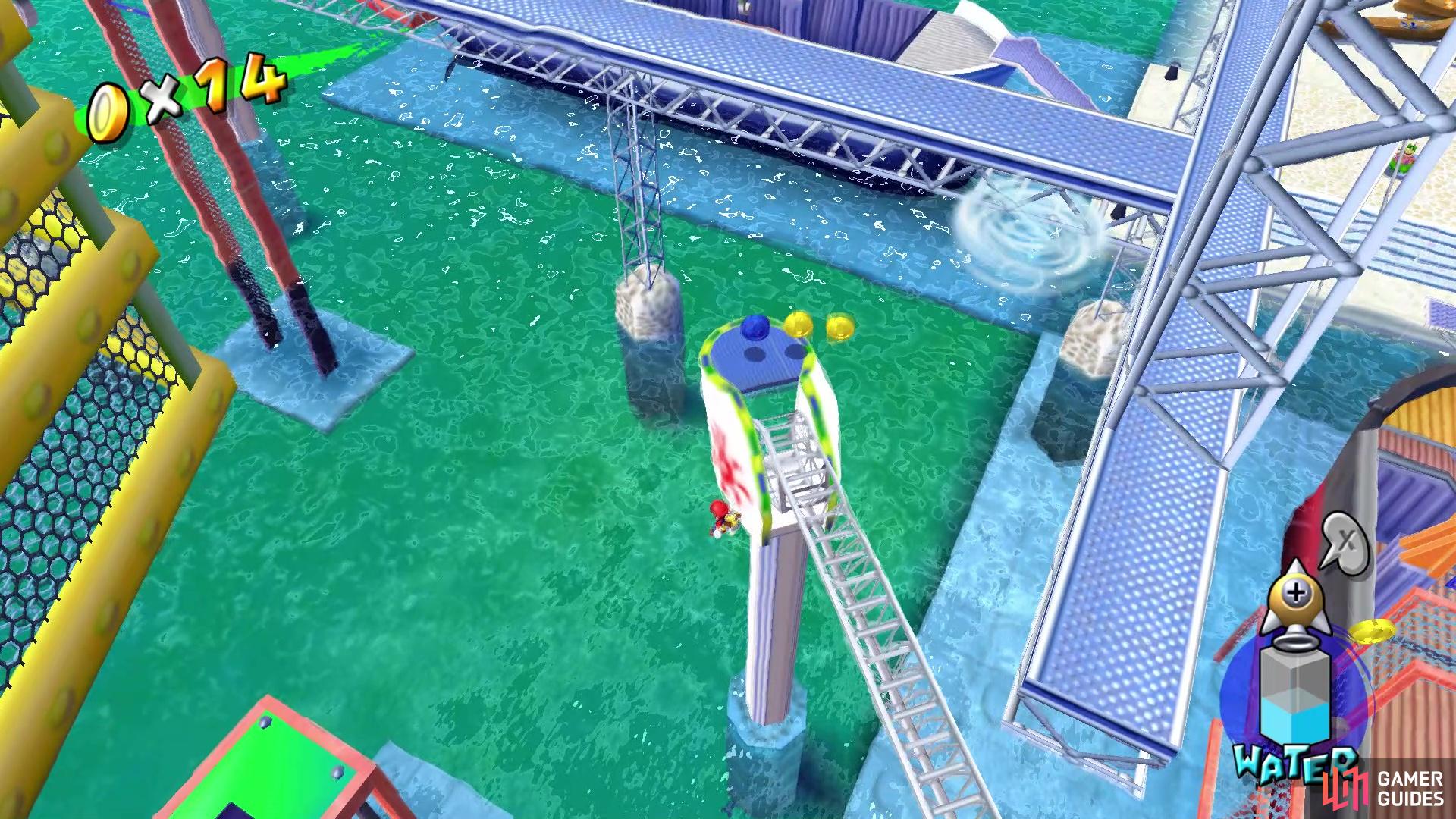 Super Mario Sunshine/Blue Coins - Wikibooks, open books for an open world