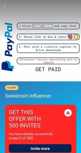 Review of Sweatcoin : Scam or legit ?