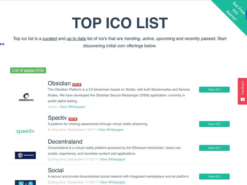 Best ICO to invest in | Crypto ICO investments