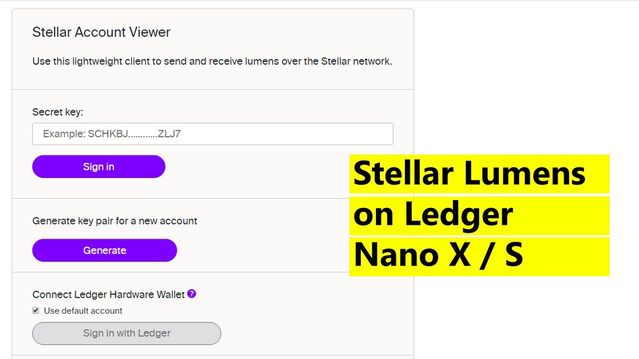 How to Transfer XLM from Uphold to Ledger Nano X | CitizenSide