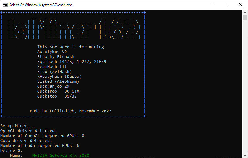 lolMiner dual and triple mining ETC + KAS + ZIL