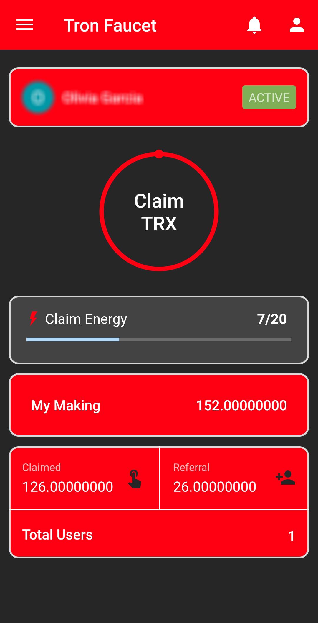 TRON TRX FREE EVERY 5 MINUTES! bymobile.ru