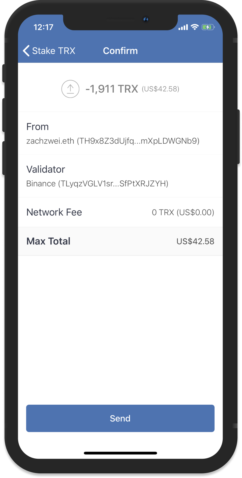 Bitpanda Staking - Crypto Calculator