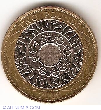 Values of British £2 Two Pound Coins