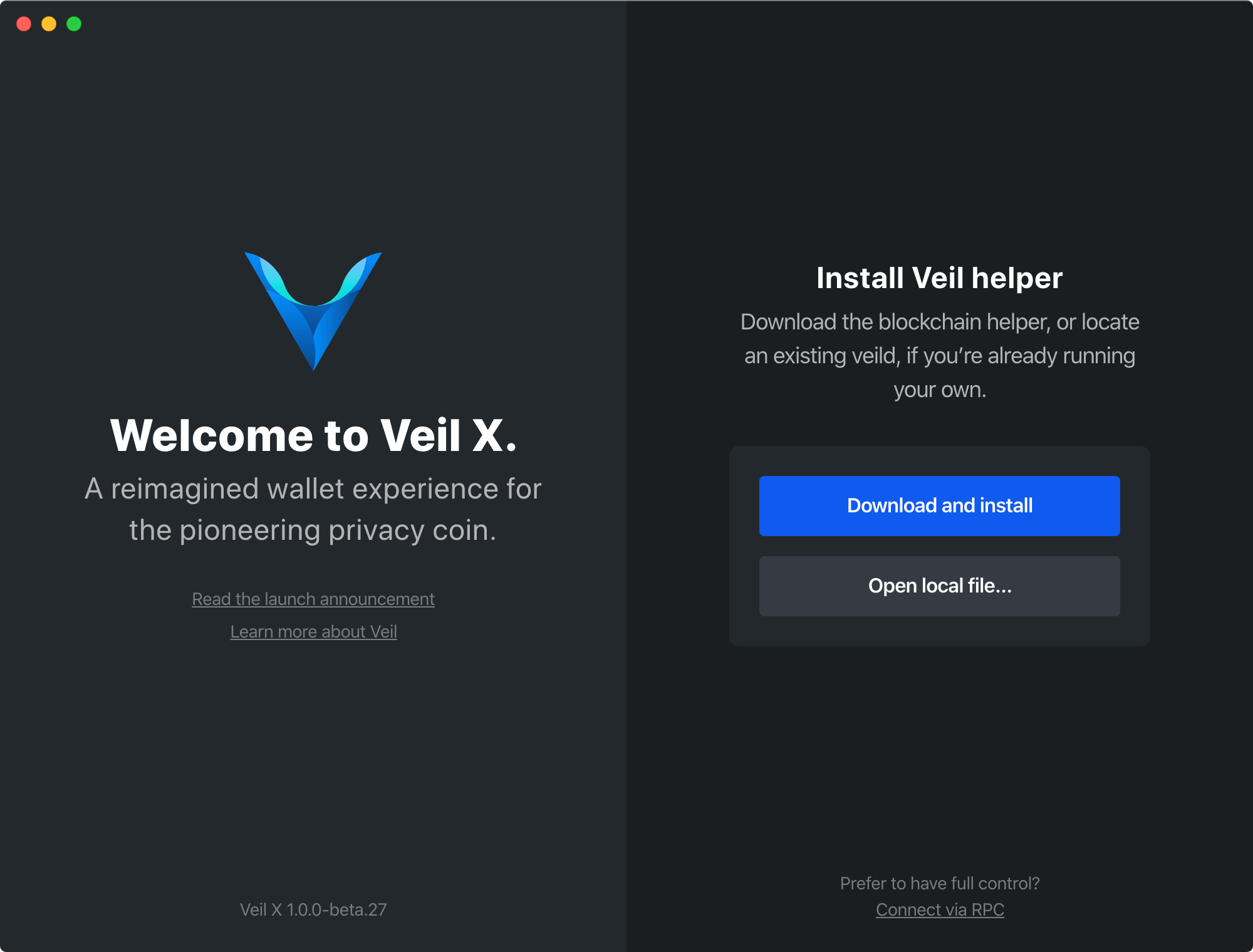 Download a Veil wallet | Veil