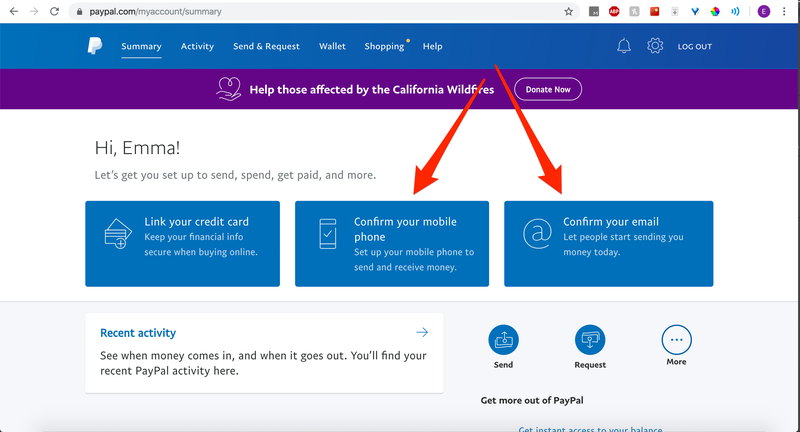 Verify My PayPal Account | Squadhelp Help Center