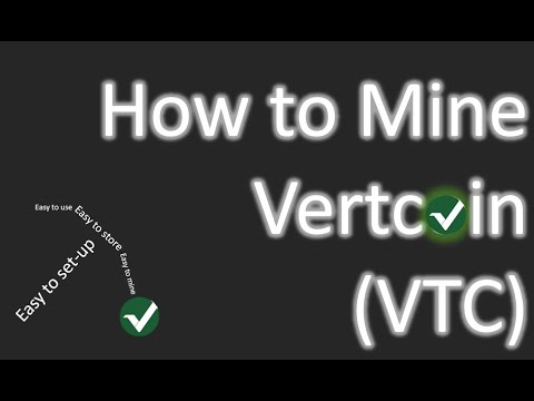 Vertcoin (VTC) Mining Pool Hub I Home