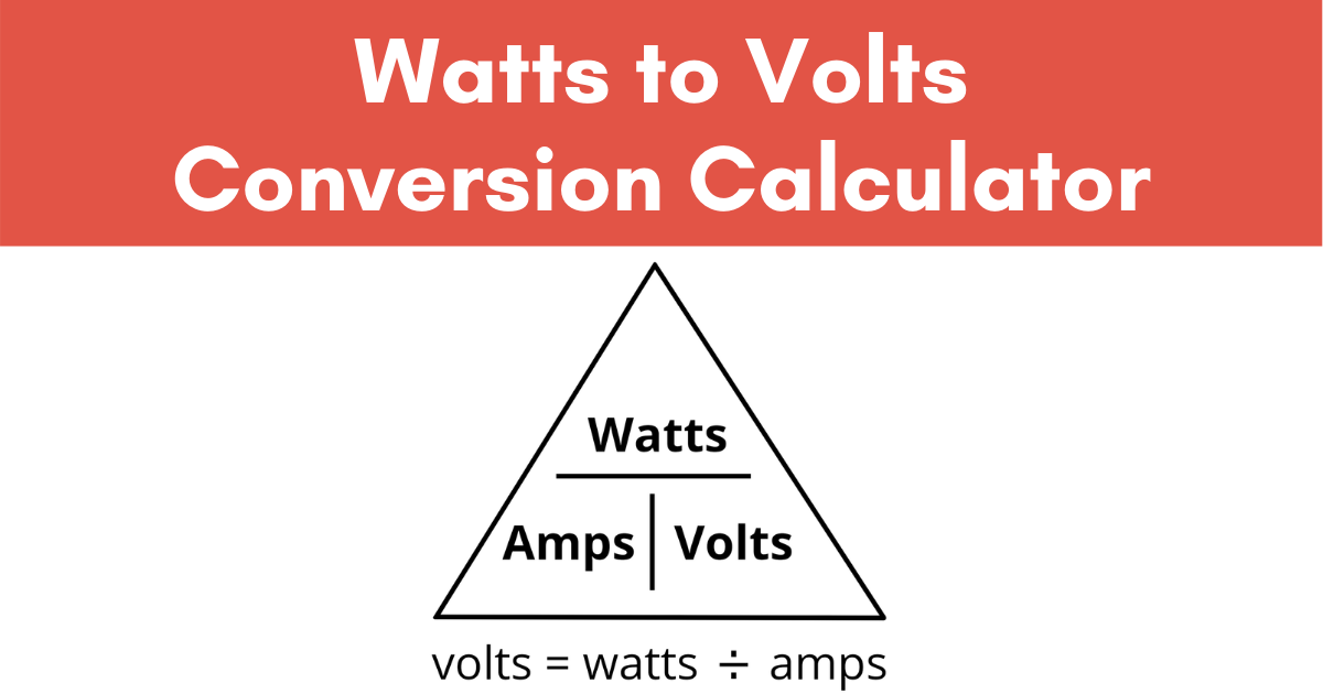 Amps calculator and Watt calculator - Project 