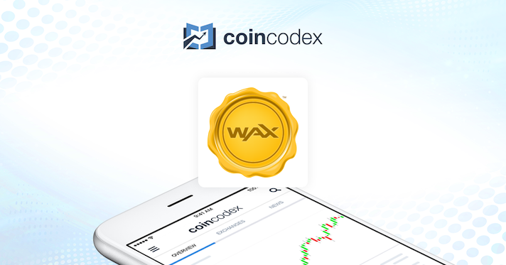 WAX (WAXP) live coin price, charts, markets & liquidity