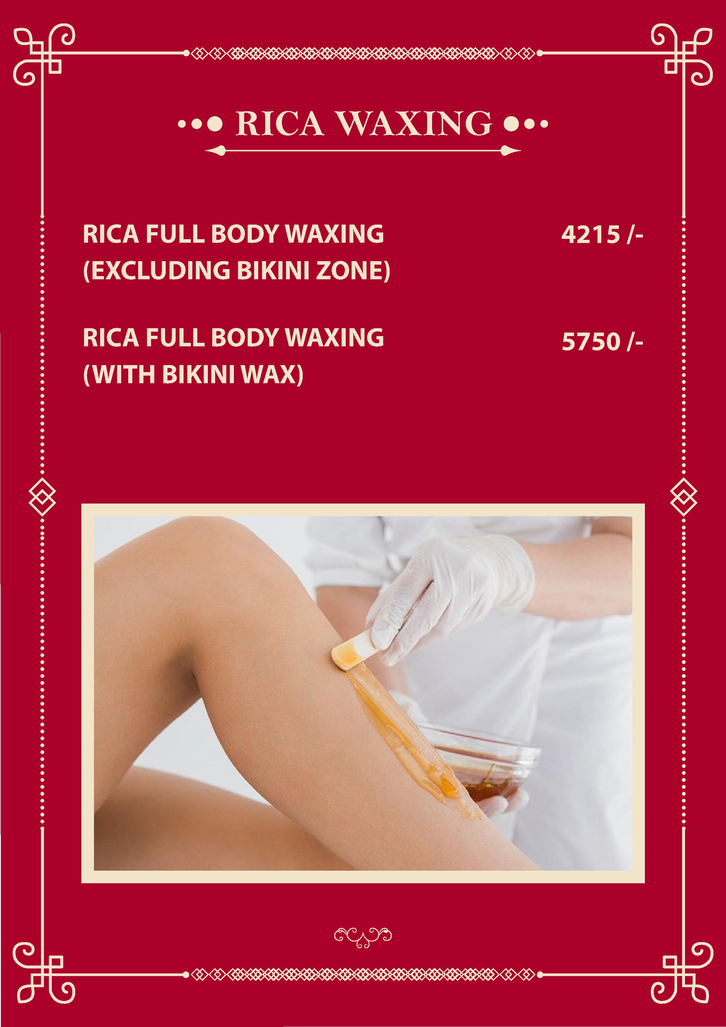 Full Body Waxing Prices In Chandigarh | Full Body Wax Services