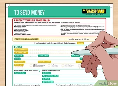 Receive money from Western Union via Mobile Banking