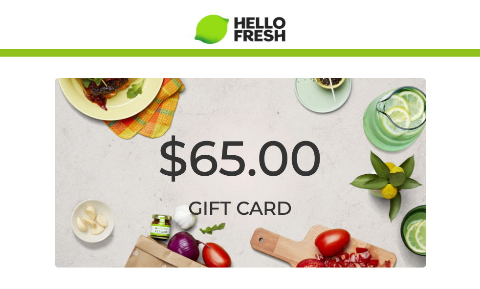 $30 HelloFresh Gift Card for $15 - Other Gift Cards - Gameflip