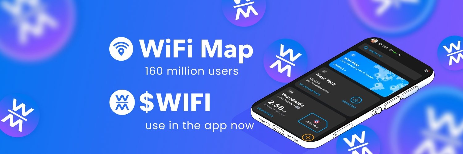 WiFi Map (WIFI) live coin price, charts, markets & liquidity