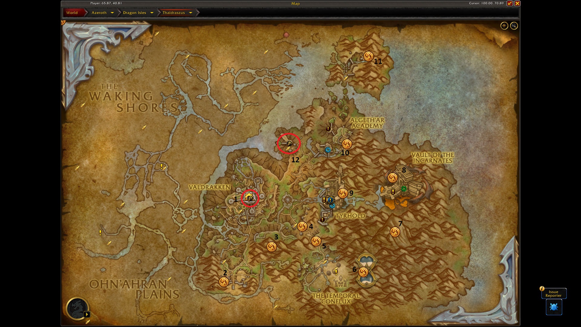 World of Warcraft: Dragonflight - All Dragon Glyph locations | VG